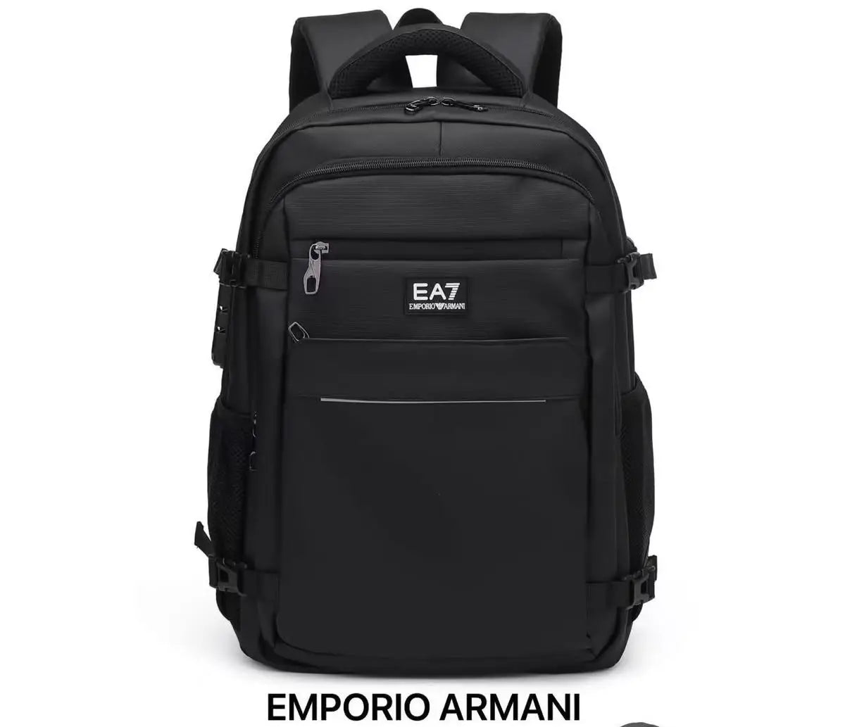 Emporio Arman i Luxury Imported Backpack Black ea812