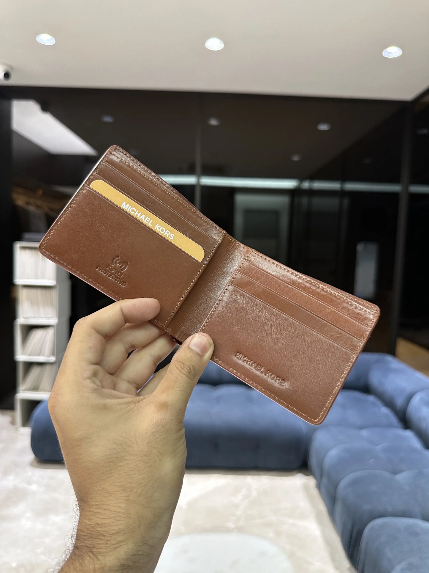 Michael Kor s Premium Imported Wallet Brown c9122