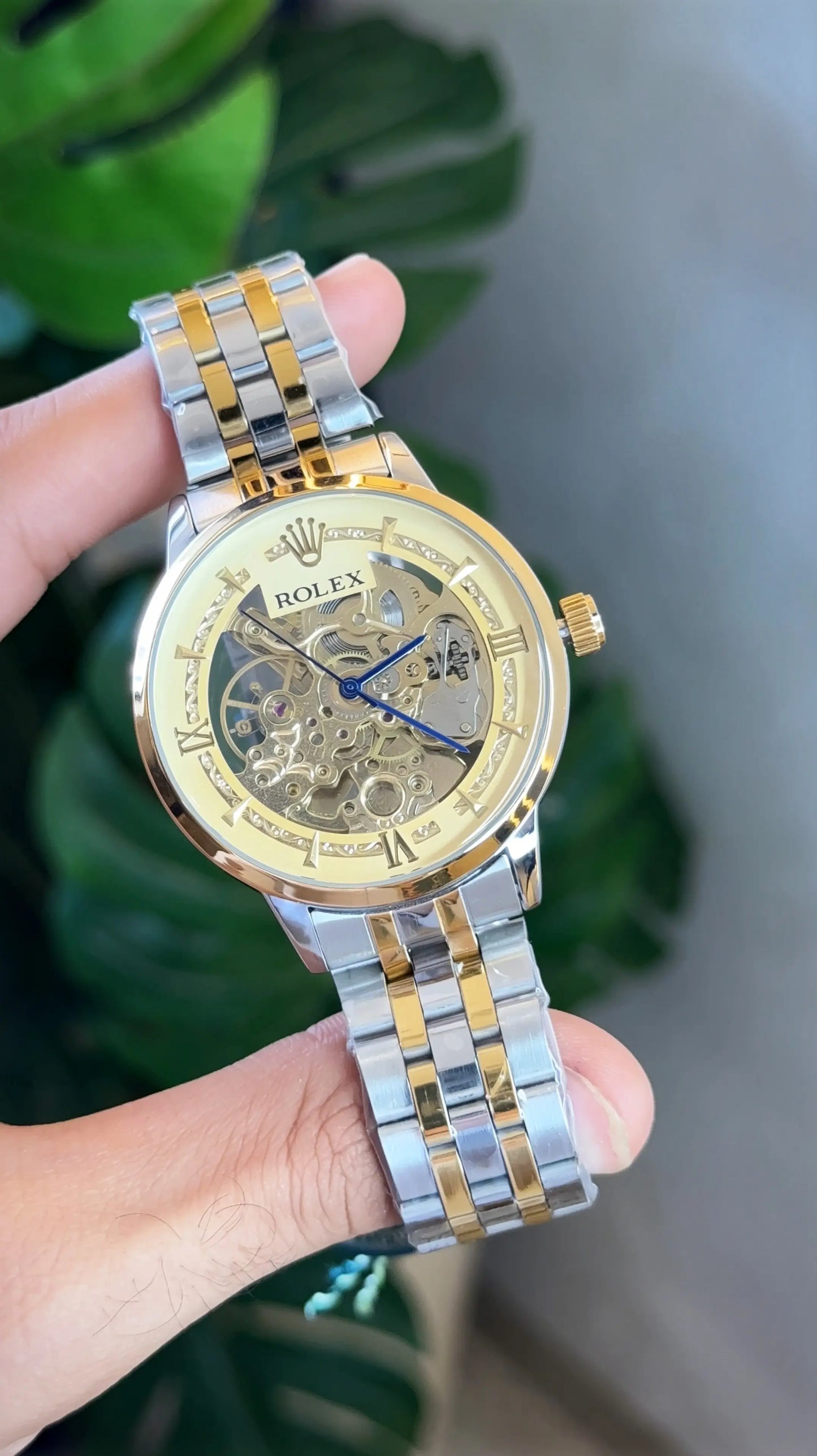 Rolex Automatic Vintage Back Open