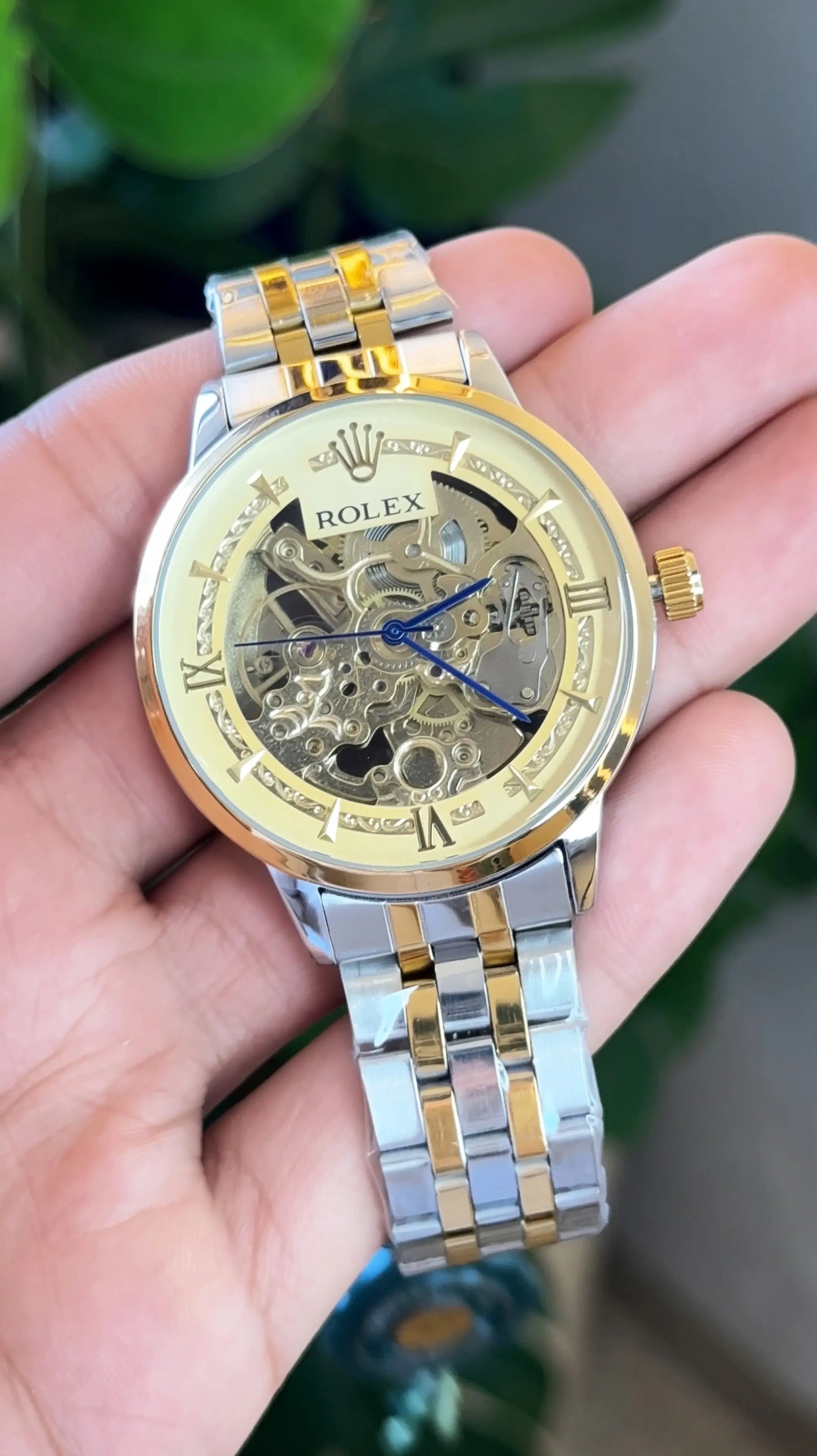 Rolex Automatic Vintage Back Open