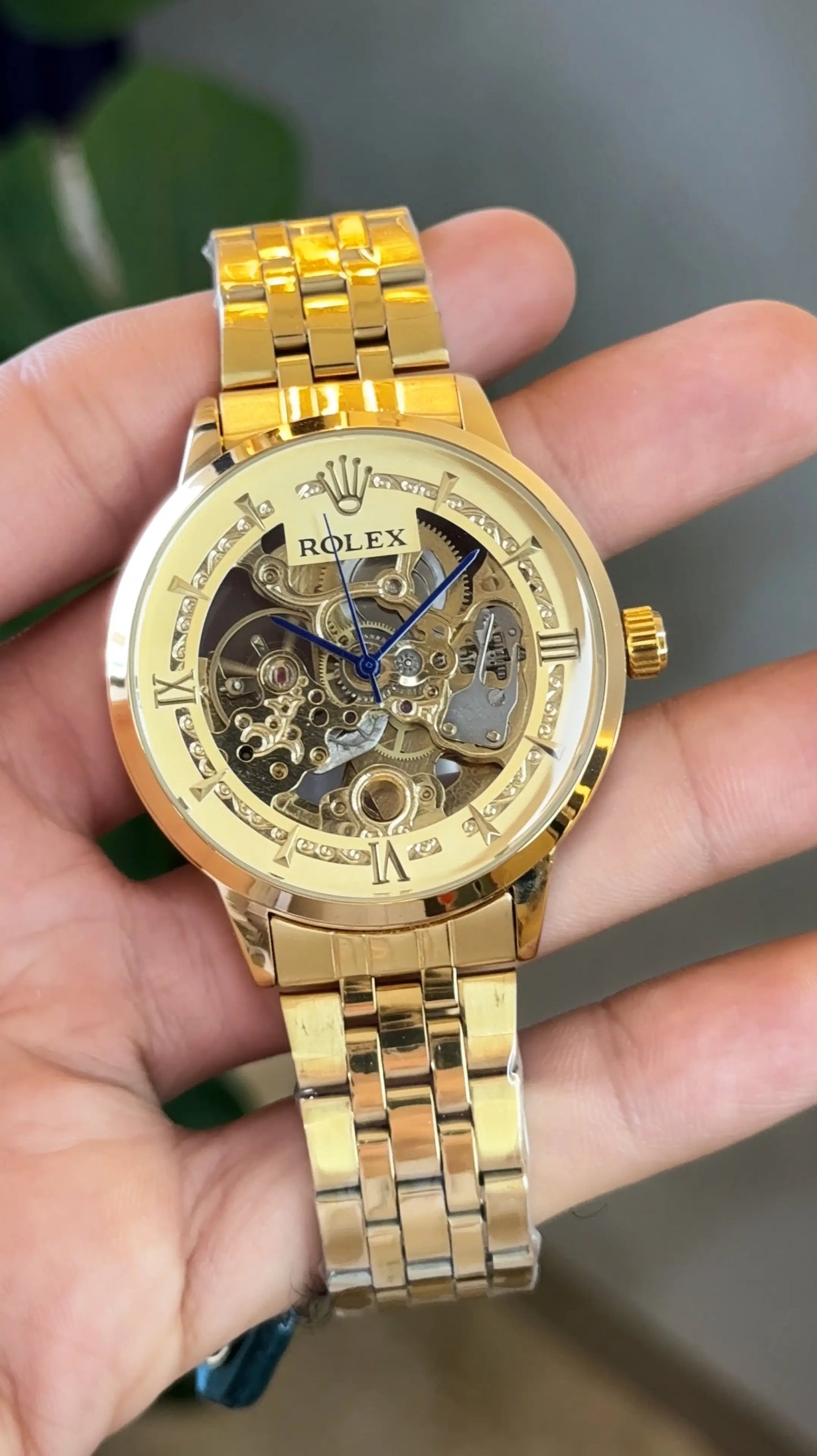Rolex Automatic Vintage Back Open