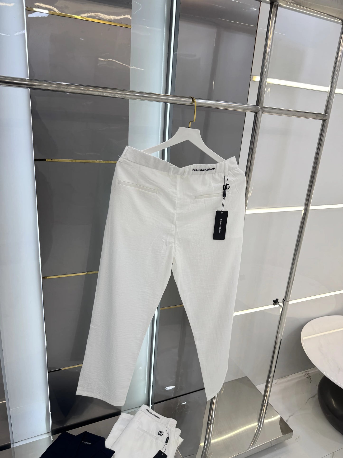 Dolce&Gabban a Blue White Italian Imported Combo
