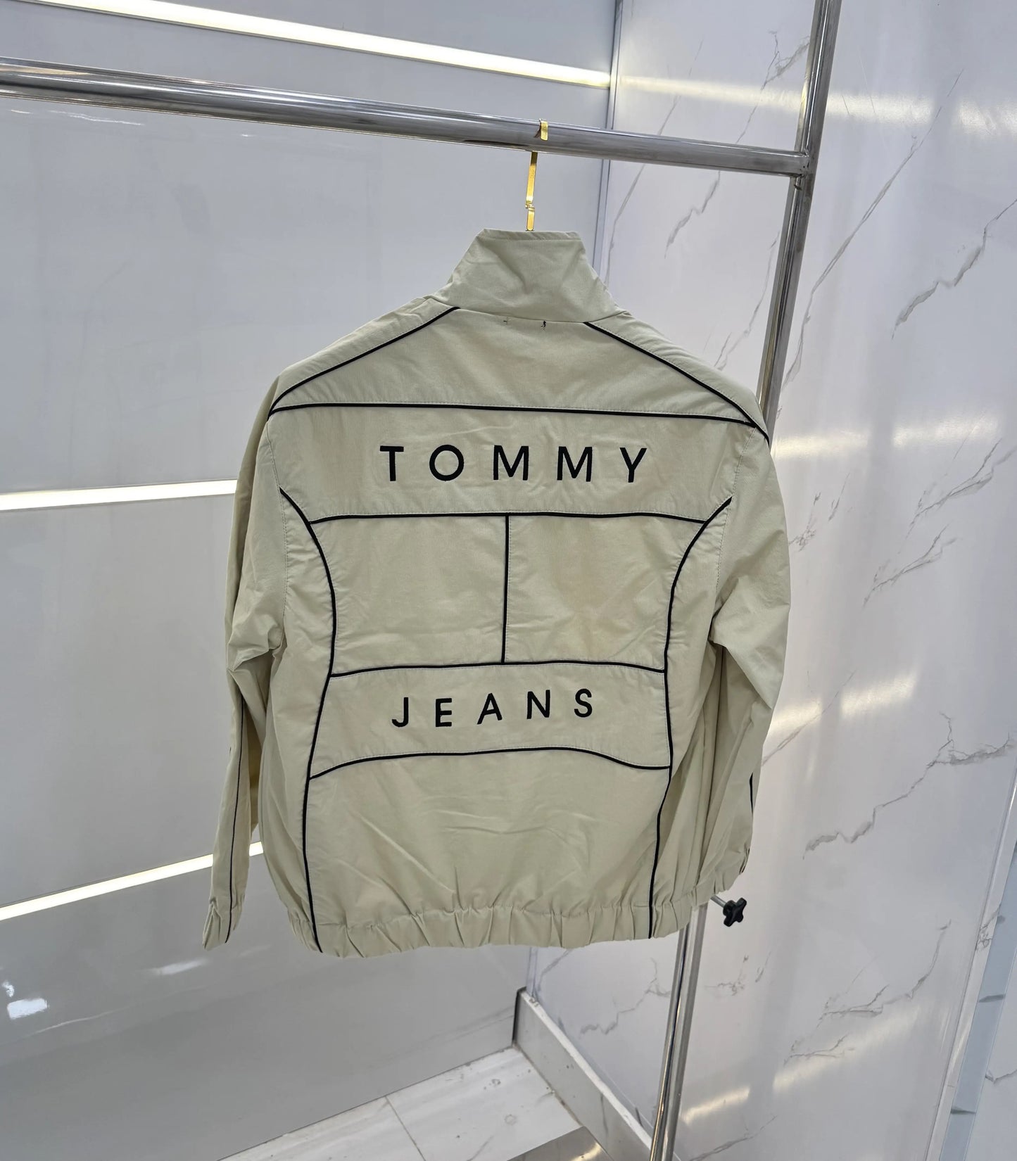 Tommy  Hilfiger Beige Imported Premium WindBreaker Jacket