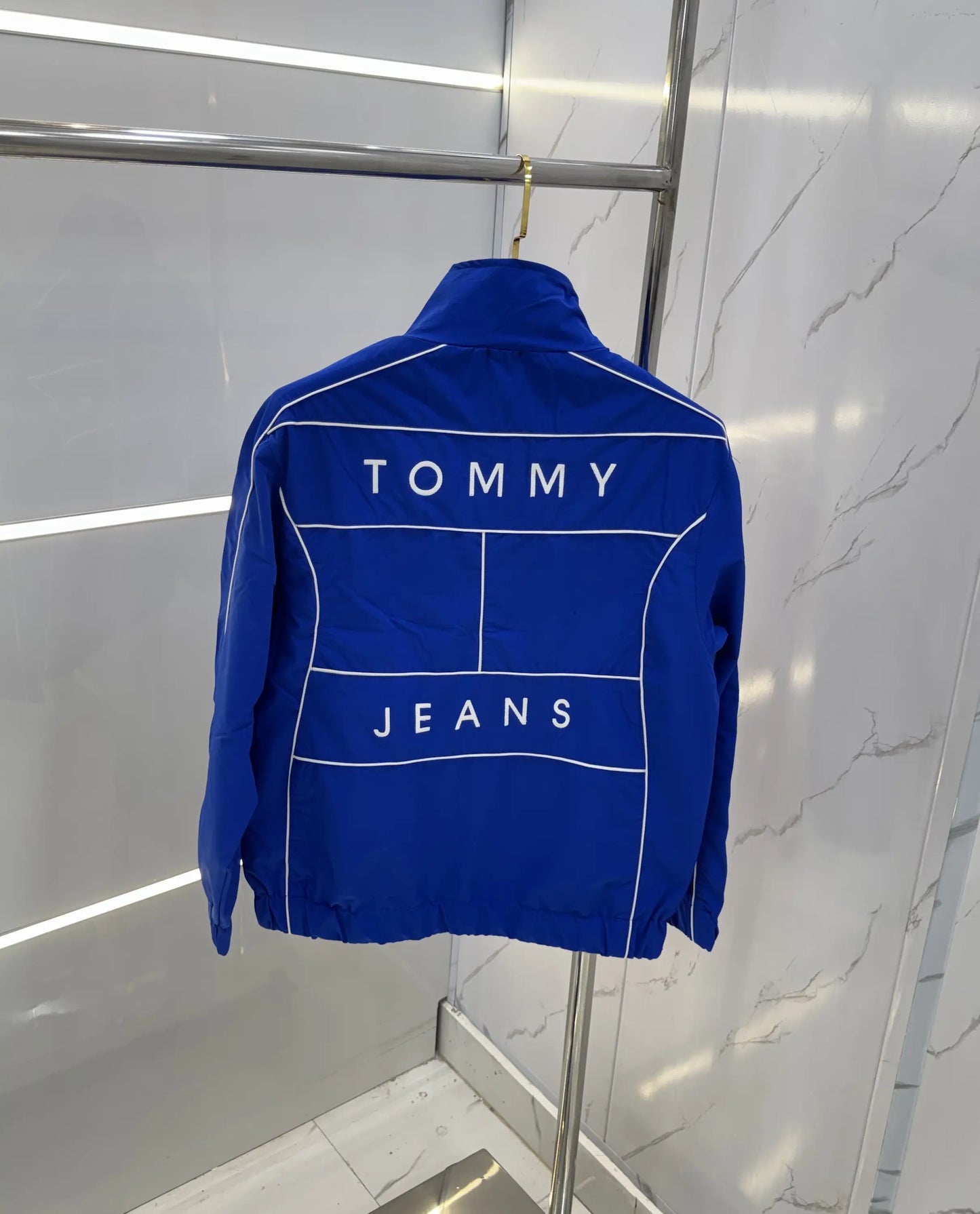 Tommy  Hilfiger Blue Imported Premium WindBreaker Jacket