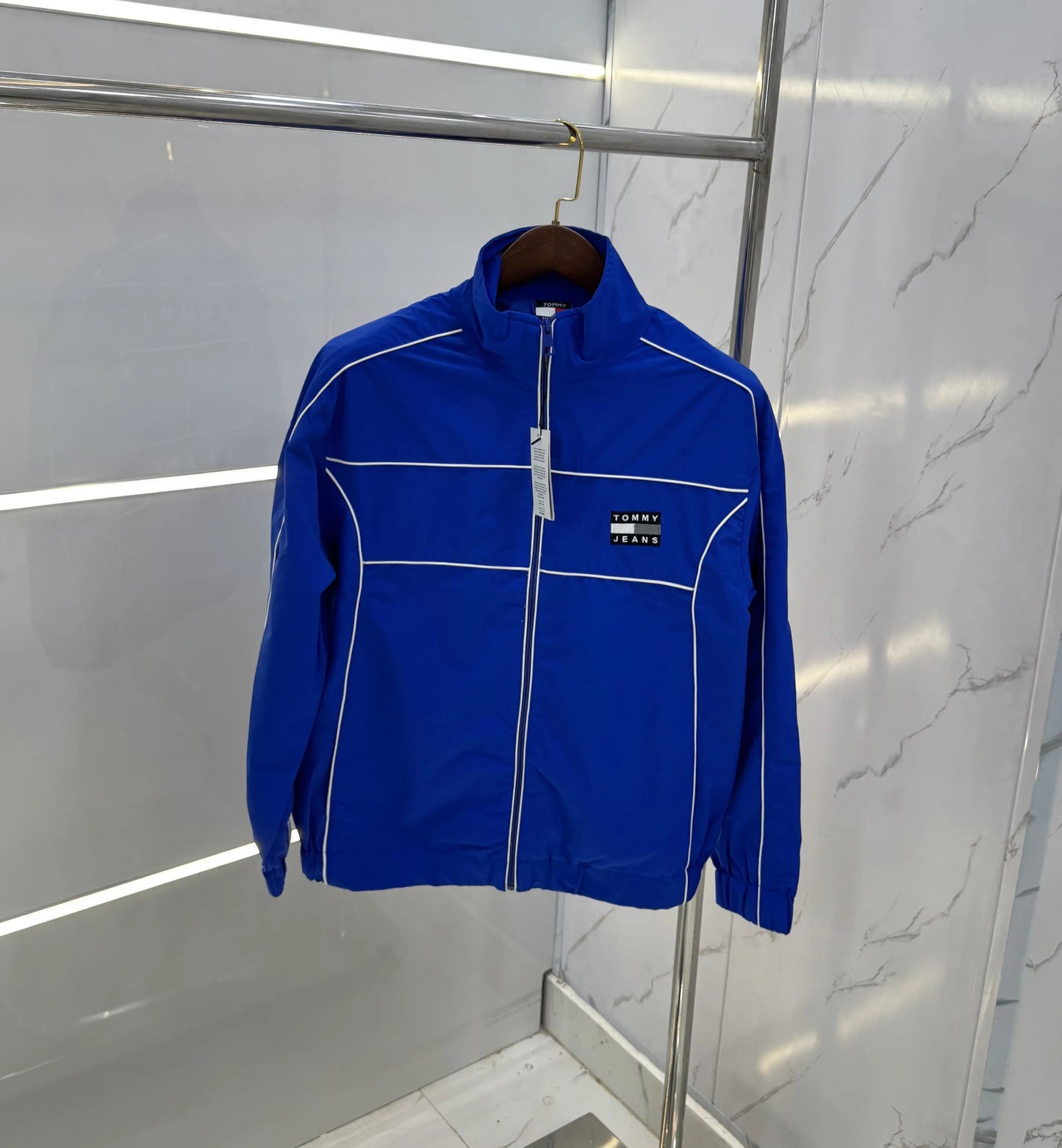 Tommy  Hilfiger Blue Imported Premium WindBreaker Jacket