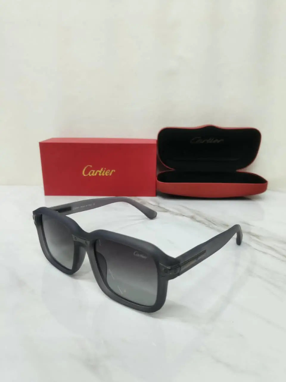 CARTIER 0482 SMOKE GREY