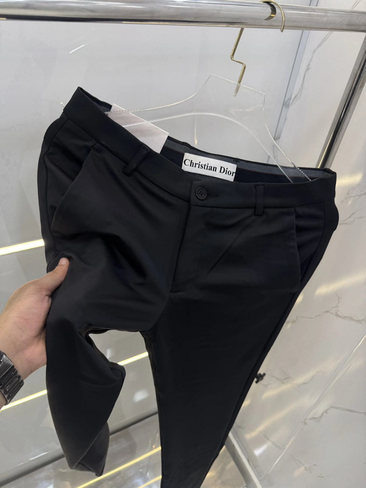 Christian Dio r Black Premium Trouser