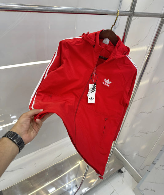 Adida s Red Premium WindBreaker Jacket
