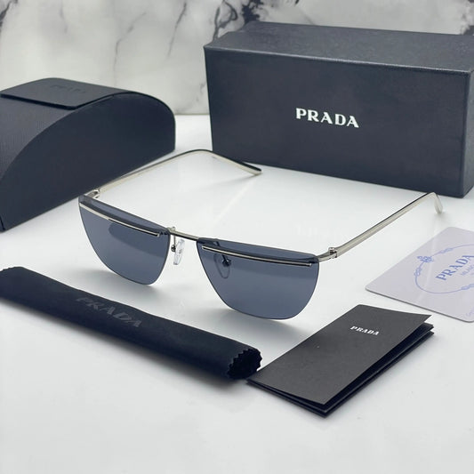 prada 2236 silver black