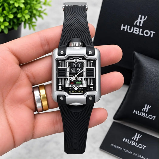HUBLOT_SILVER-BLACK
