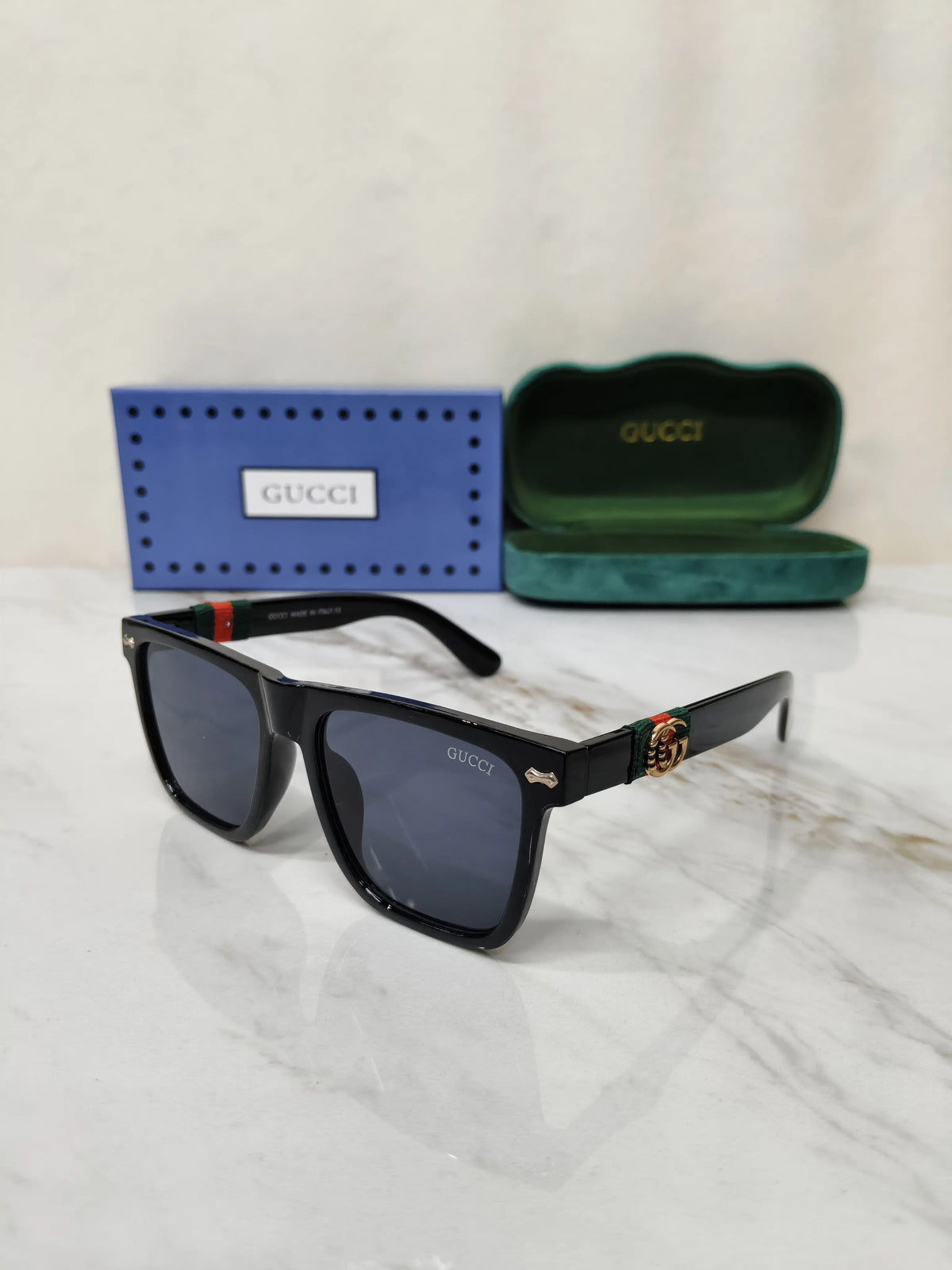 GUCCI 1390 GLOSSY BLACK