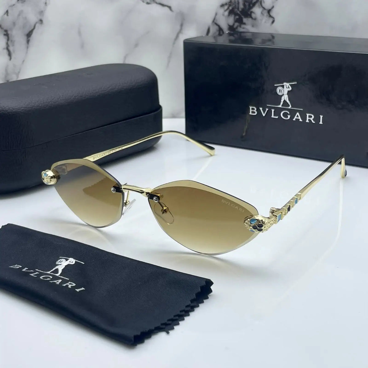 Bvlgari 25051 Gold Brown