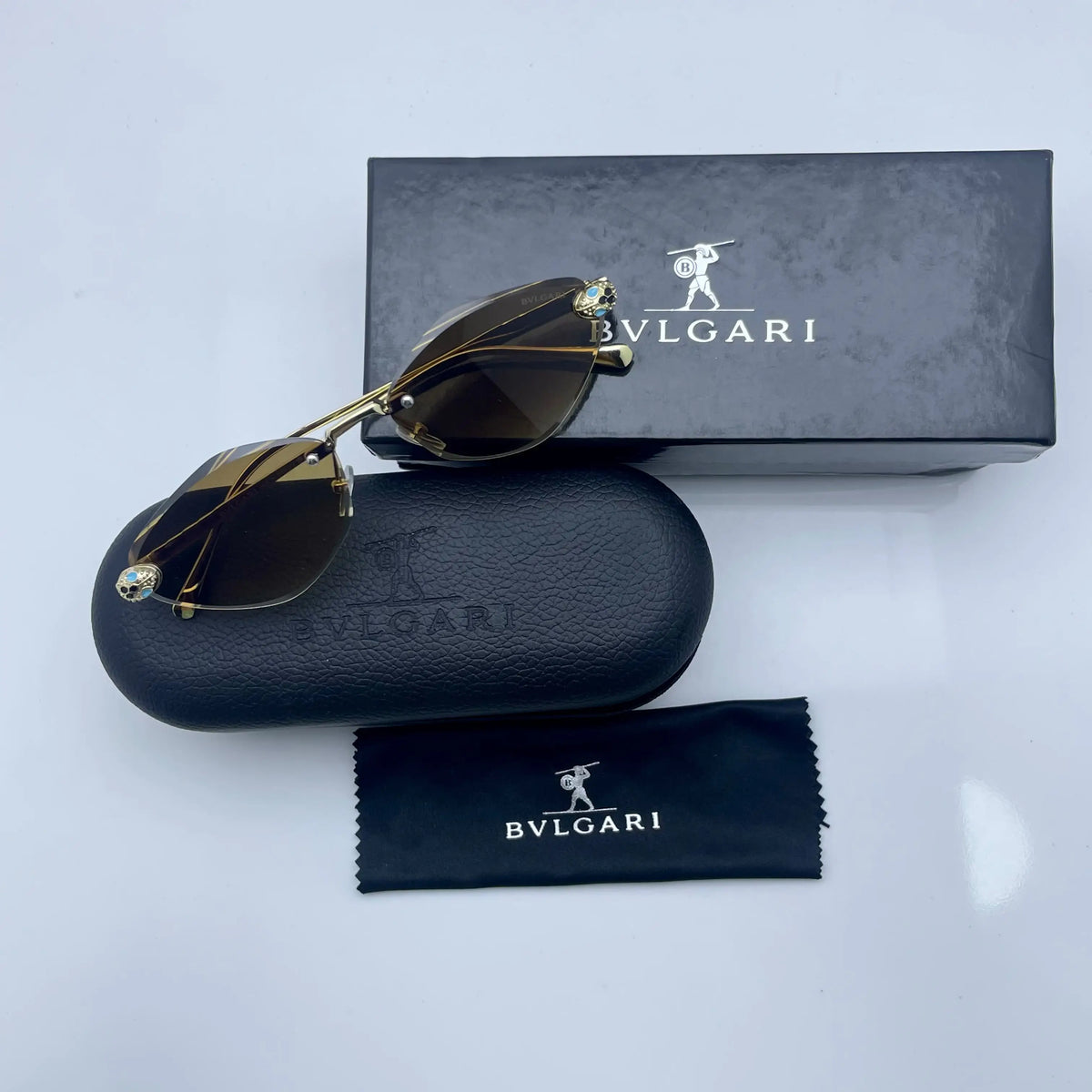 Bvlgari 25051 Gold Brown