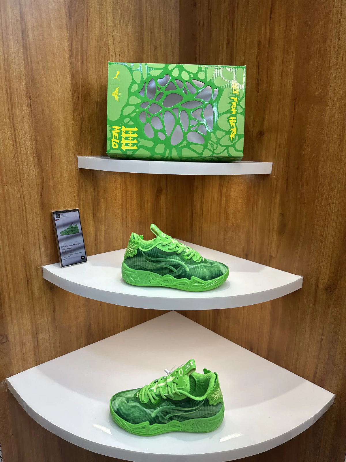 Puma_Lamelo MB 04 Lo Team Green Glare