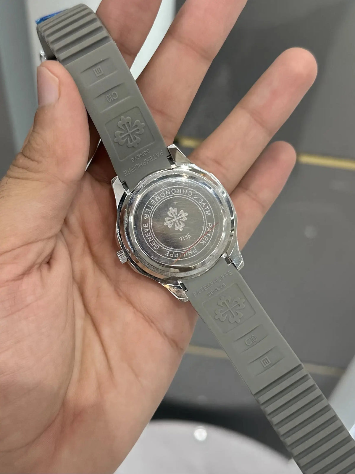 Patek Aquanaut Grey Diamond Premium W