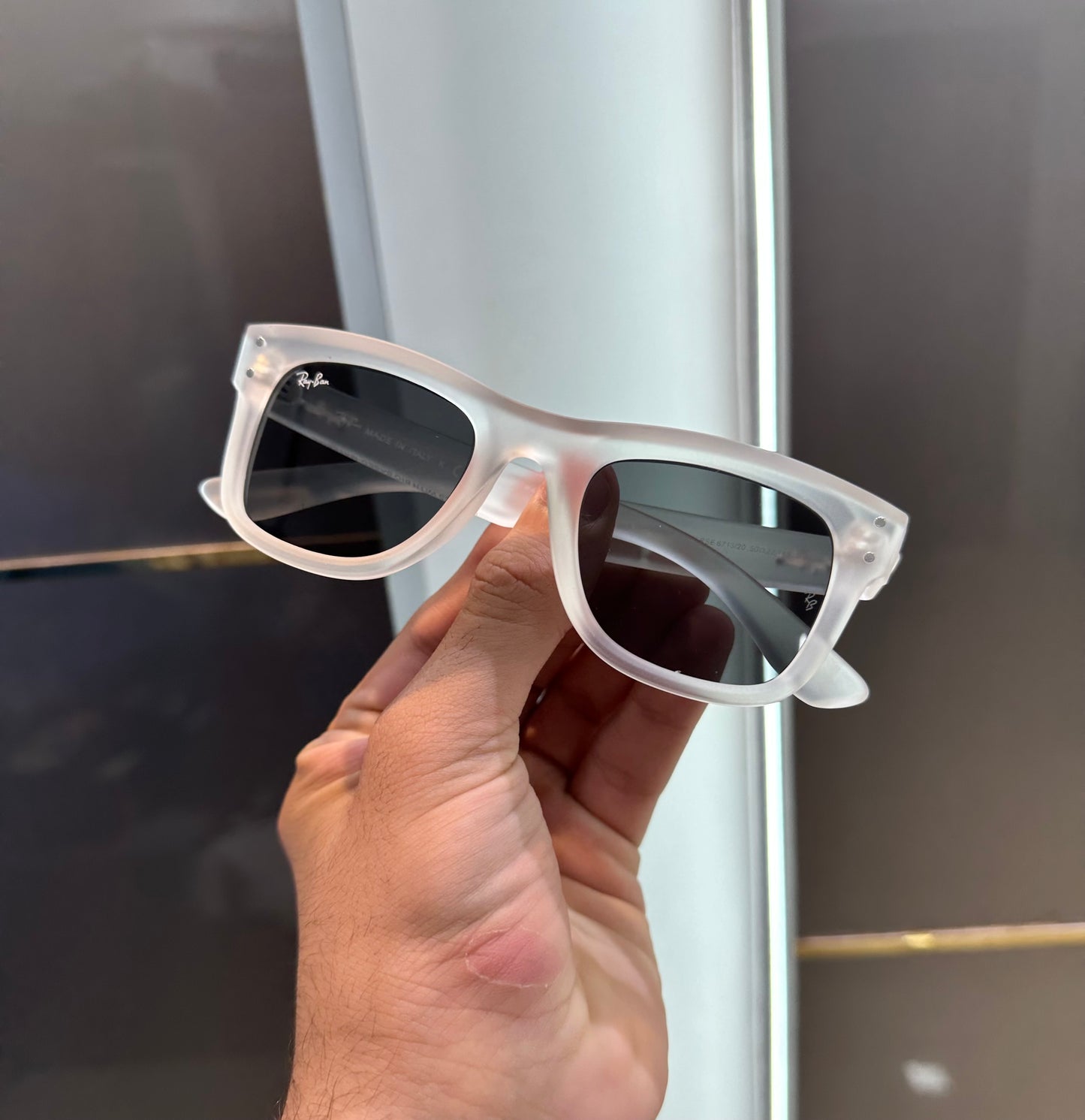 Ray Ban Ice Black Edition Luxury Shade With Original Packing