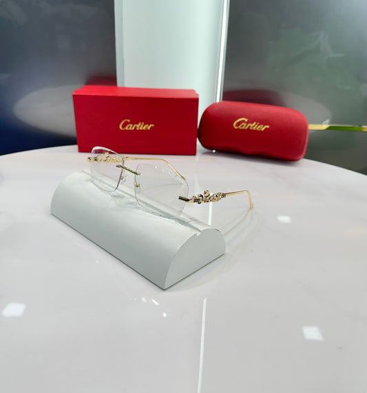 Cartier Transparent Designer Karan Aujla Edition Luxury Shade With Original Packing