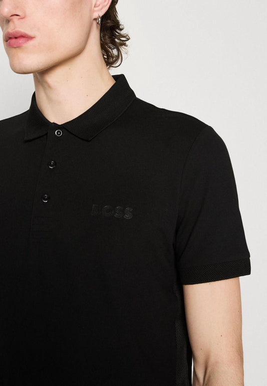 Hugo Boss Black Logo Work Premium Smart Fit Polo T-Shirt