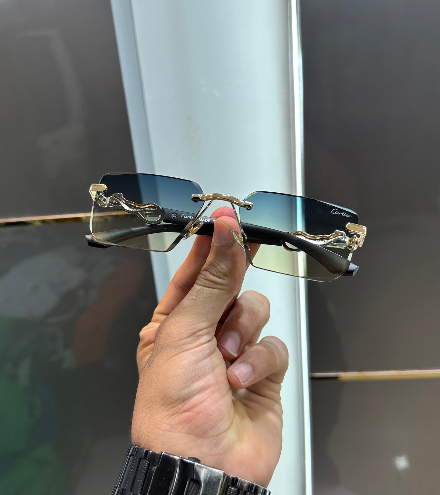 Cartier Dual Karan Aujla Edition Luxury Shade With Original Packing