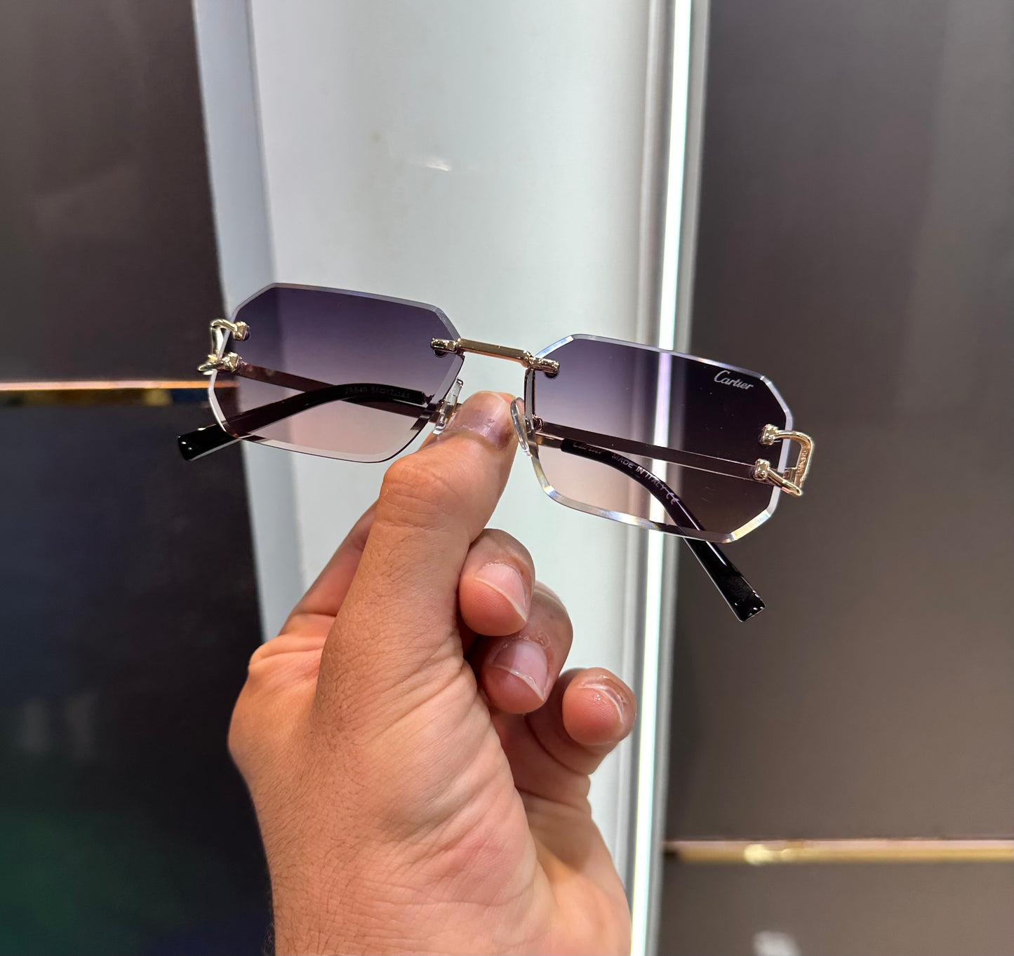 Cartier Dual Karan Aujla Edition Luxury Shade With Original Packing