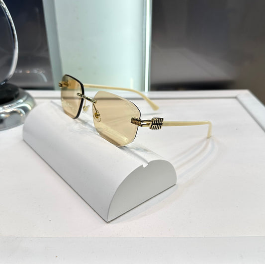Miu Miu Cream Luxury Shade With Original Packing