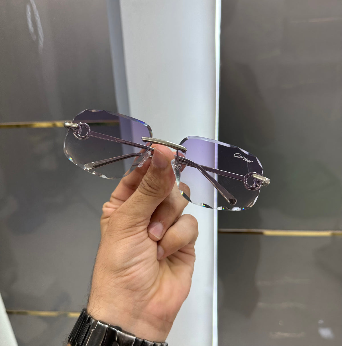 Cartier Dual Metal Limited Edition Karan Aujla Edition Luxury Shade With Original Packing