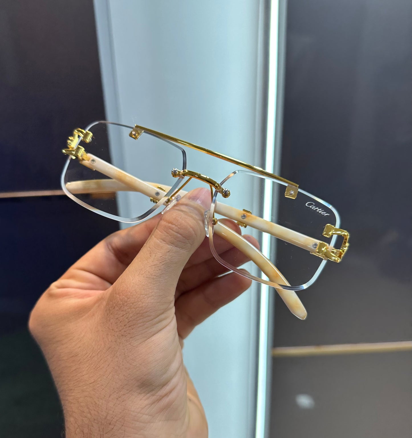Cartier Transparent Honey Singh Limited Edition Luxury Shade With Original Packing
