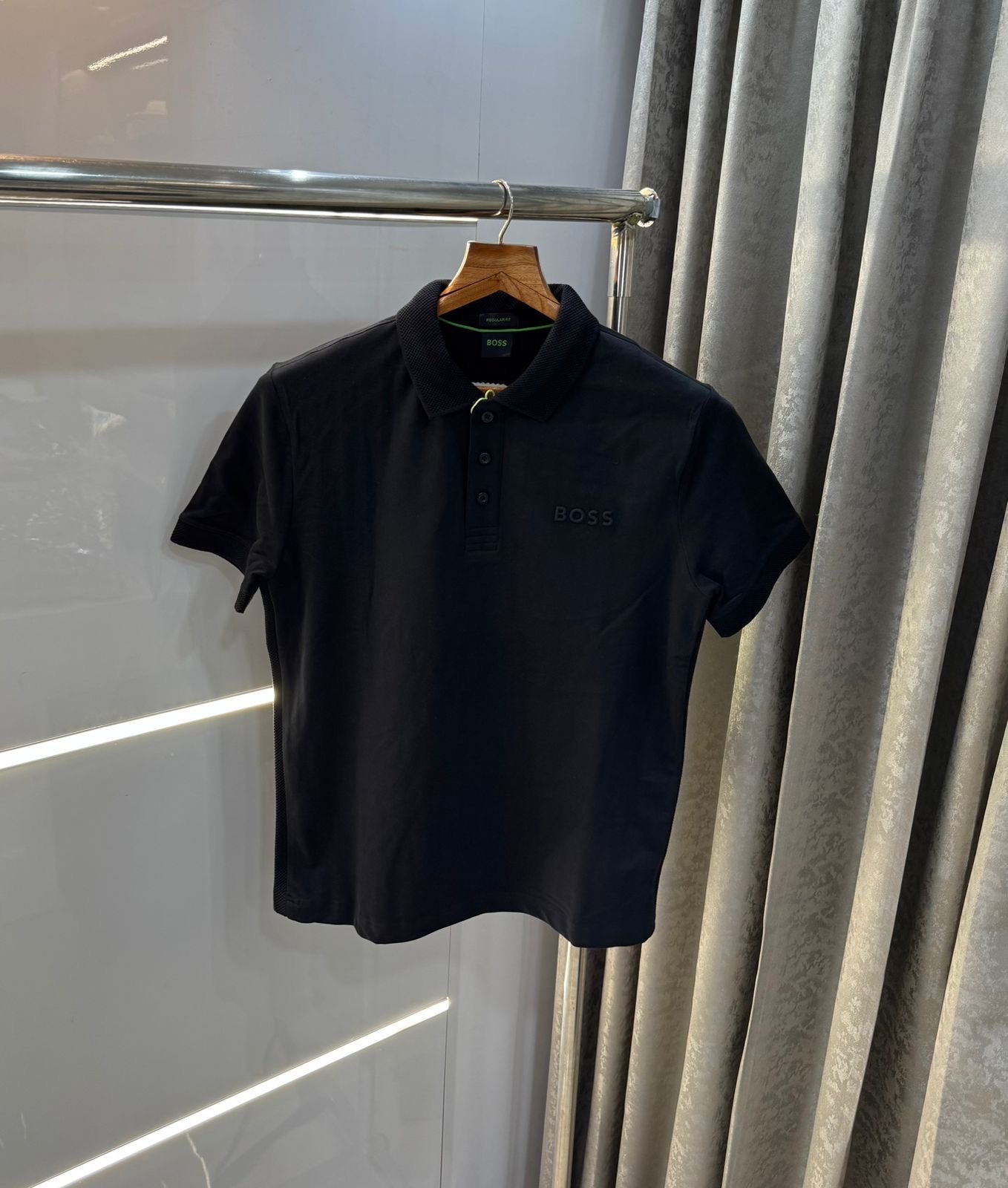 Hugo Boss Black Logo Work Premium Smart Fit Polo T-Shirt