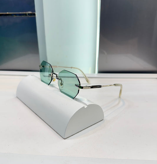 Moscot Green Metal  Karan Aujla Limited Edition Luxury Shade With Original Packing