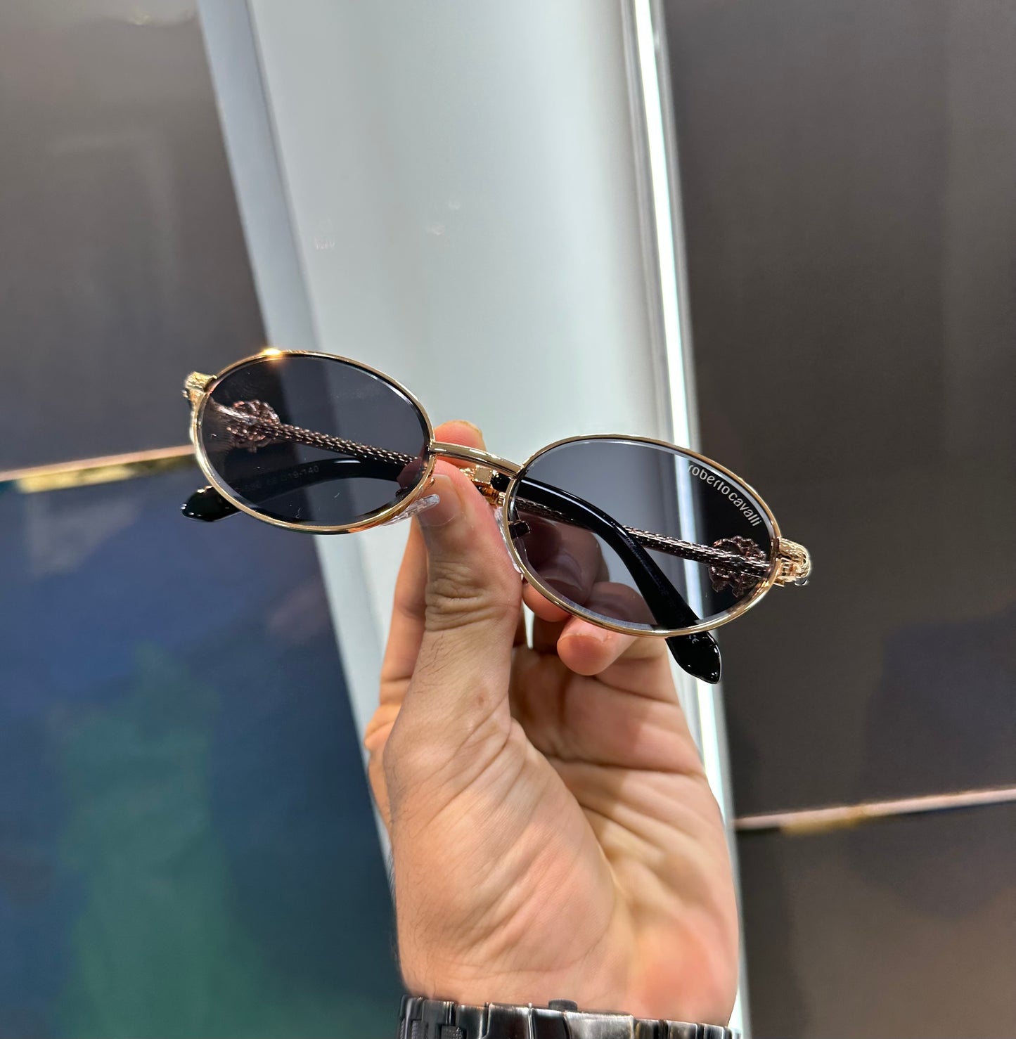 Roberto Cavalli Black Limited Edition Luxury Shade With Original Packing