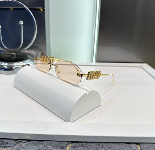 Miu Miu Metal Luxury Shade With Original Packing
