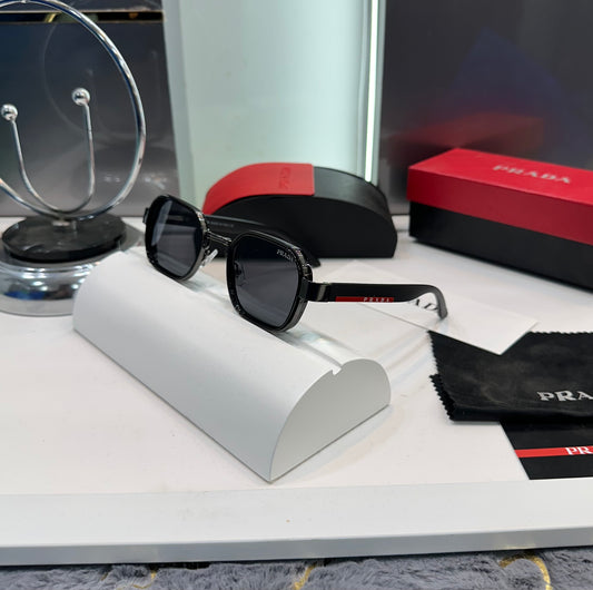 Prada Milano Black Karan Aujla Luxury Shade With Original Packing
