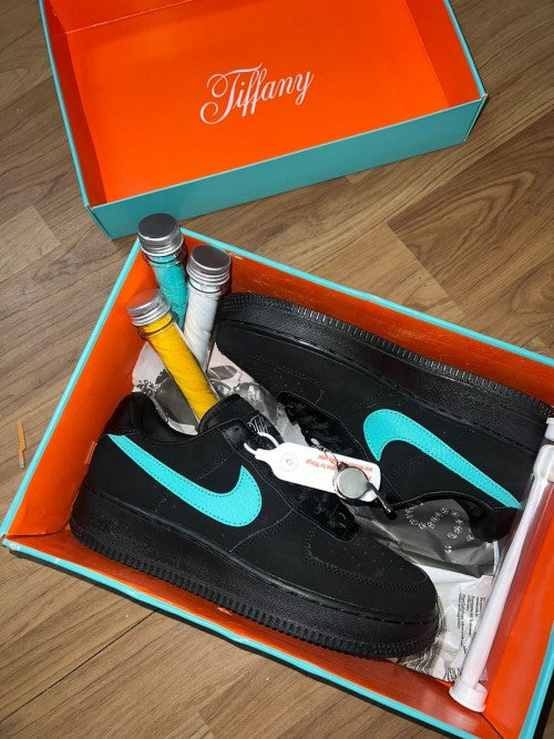 Nike Airforce 1 Tiffany Semi UA Quality Premium Sneaker with Og Boxl