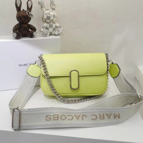 Marc Jacobs Neon The J Marc Luxury Shoulder Bag With Og Box And Dust Bag