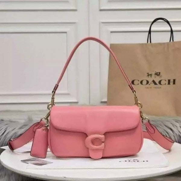 Coach Pillow Tabby Bag Pink With Og Box Nd Dust Bag & Shoulder Strap