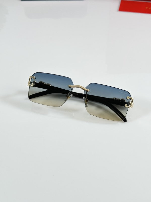 Cartier Gold Green Luxury Shade With Original Packing