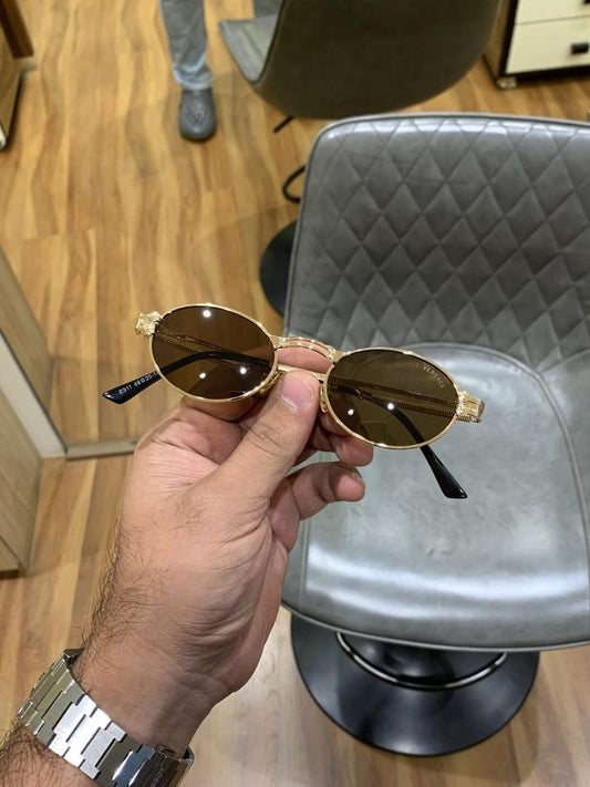 Versace Gold Brown Luxury Shade With Original Packing