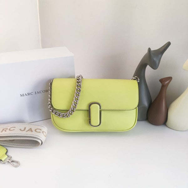 Marc Jacobs Neon The J Marc Luxury Shoulder Bag With Og Box And Dust Bag