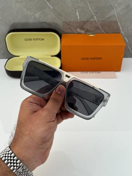 Louis Vuitton Grey Black Luxury Shade With Original Packing