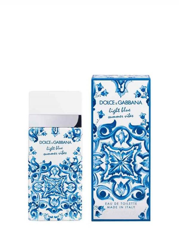 Dolce & Gabbana Light Blue Summer Vibes Eau De Toilette Limited Edition 100 ML Luxury Perfume With Orginal Packing